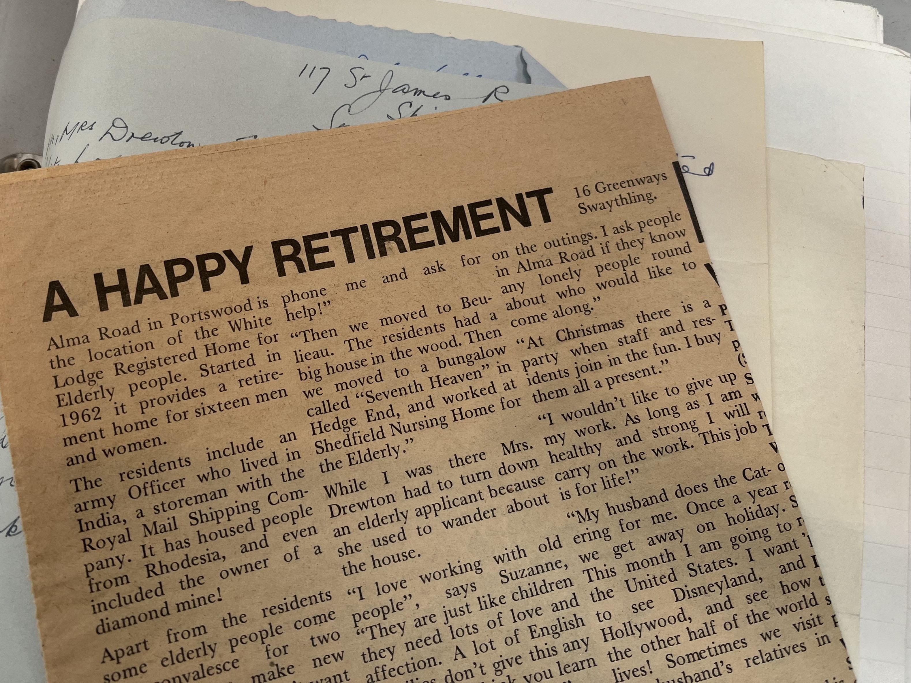 Three Generations of Caring